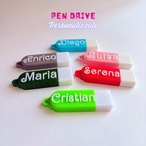Pen drive nome personalizzato - pen,