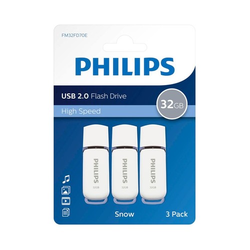 Philips usb 32gb - 2.0, snow