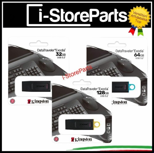 Pendrive kingston 64 gb - 32,